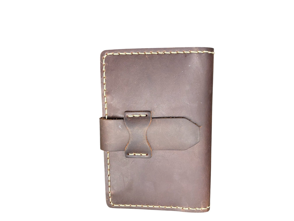 Custom Laser-Engraved Leather Field Notebook