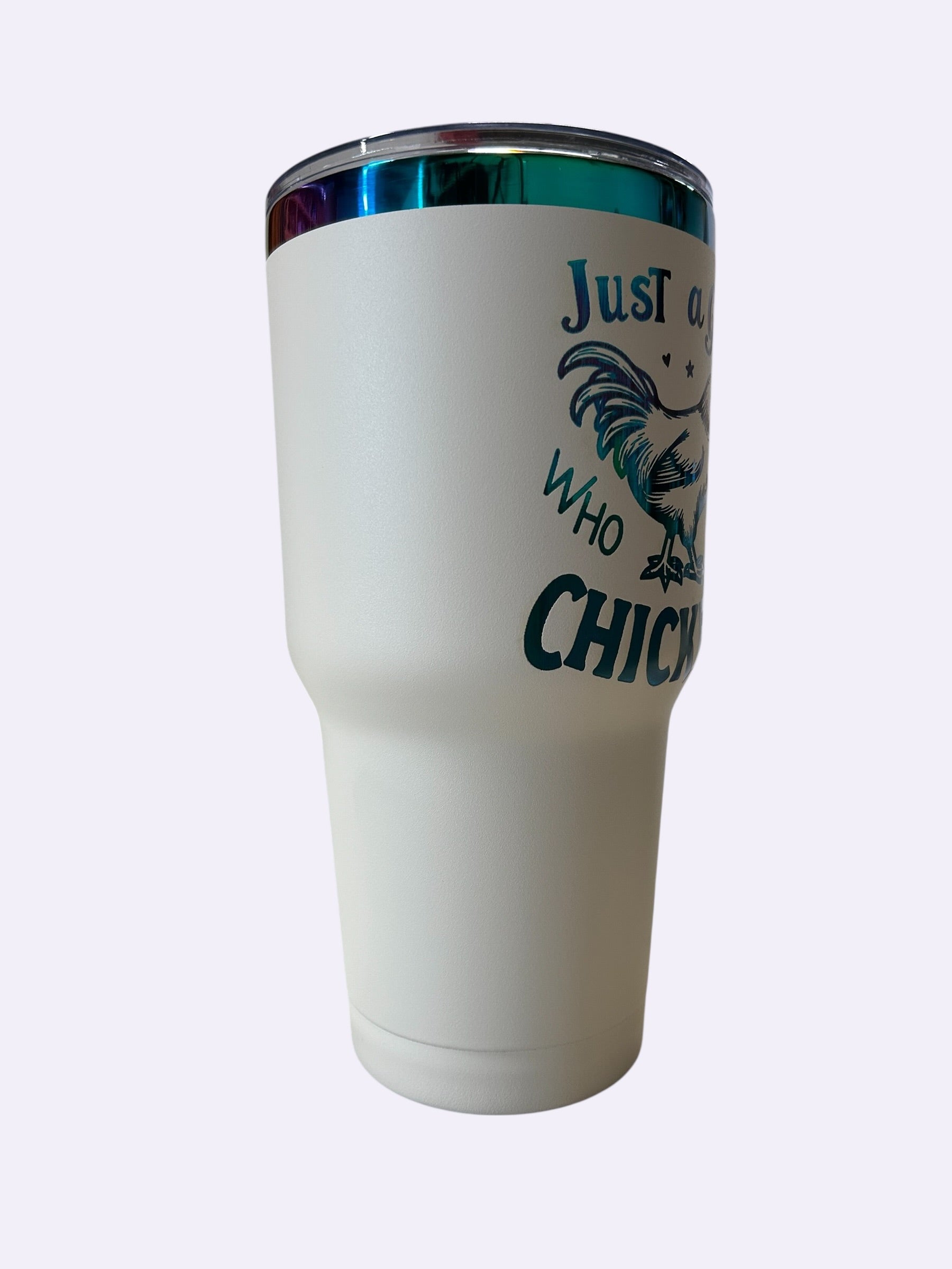 Rainbow Plated Tumbler – 30oz