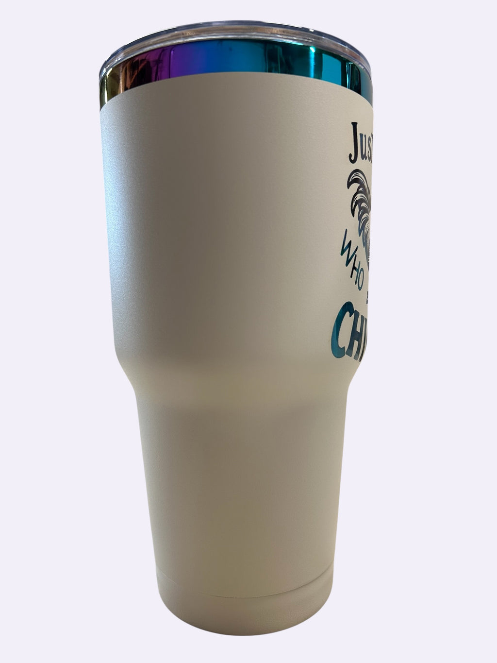 Rainbow Plated Tumbler – 30oz