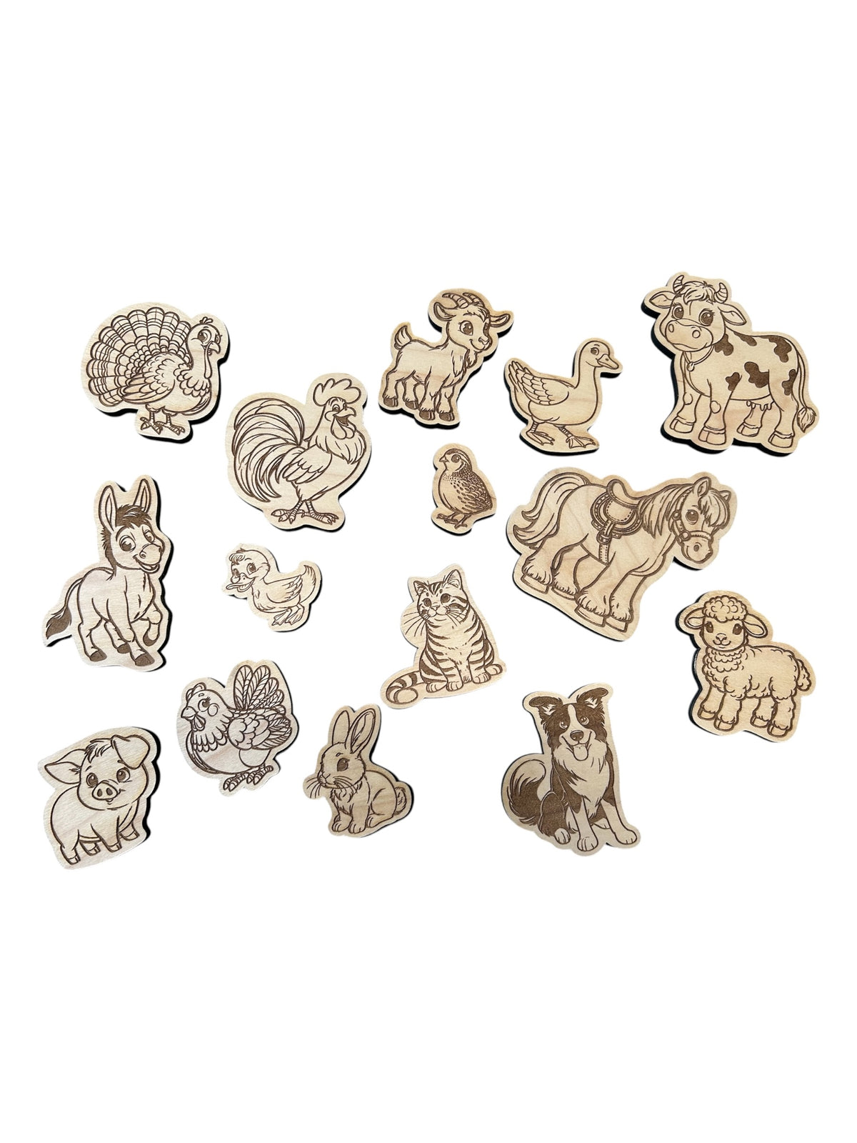 Farm Life Wooden Puzzle