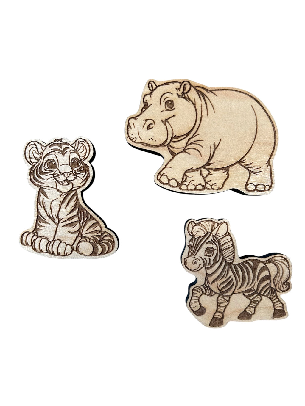 Wild Creatures Wooden Puzzle