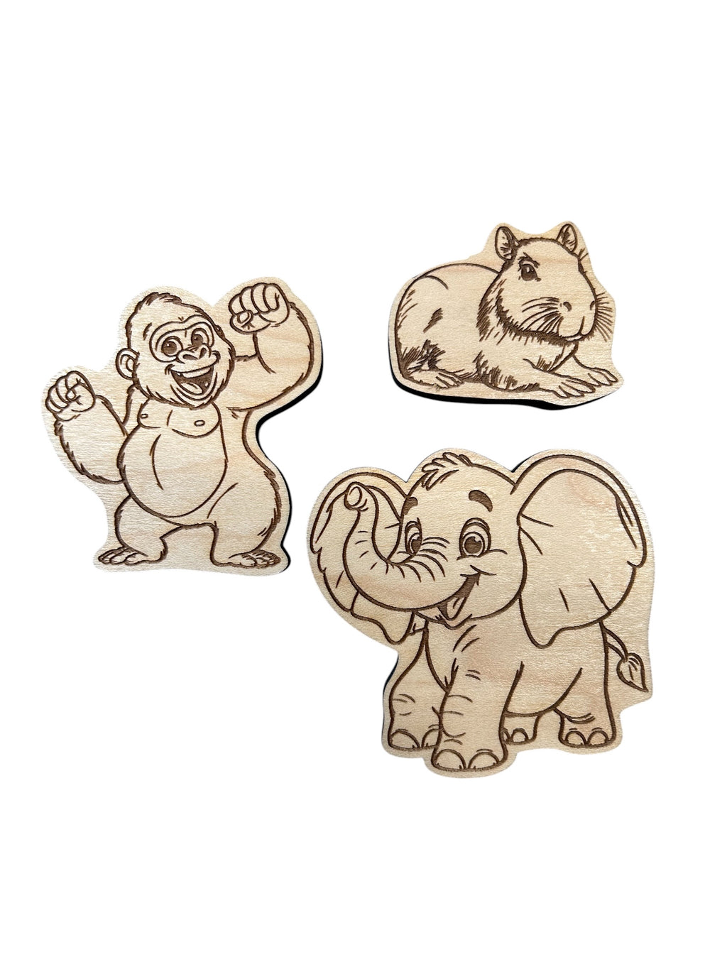 Wild Creatures Wooden Puzzle