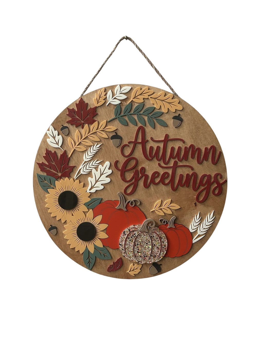 Autumn Greetings Door Hanger