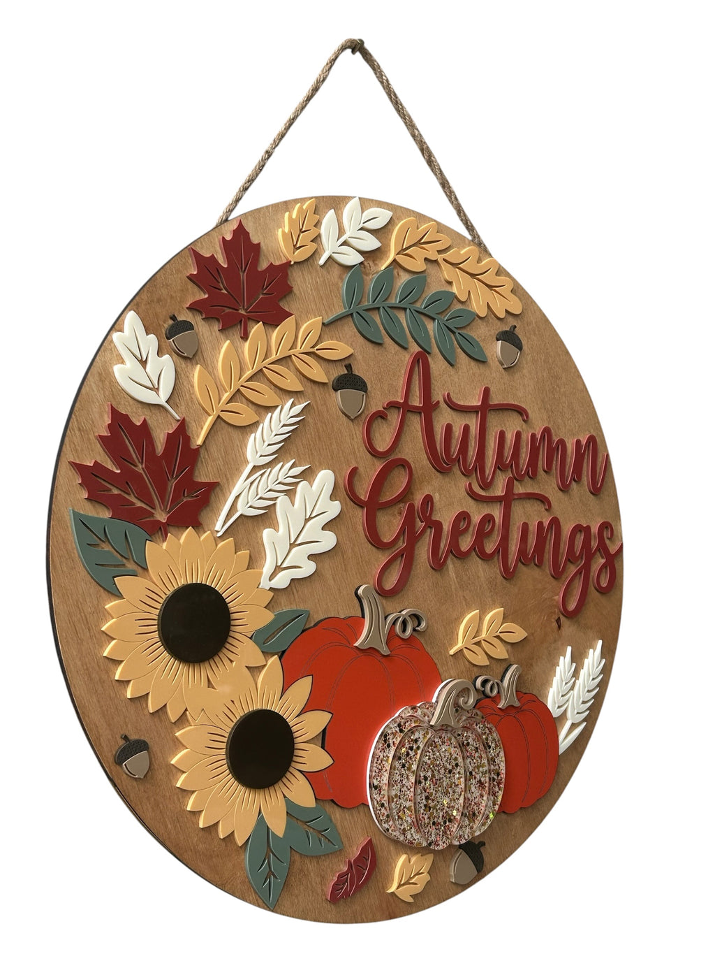 Autumn Greetings Door Hanger