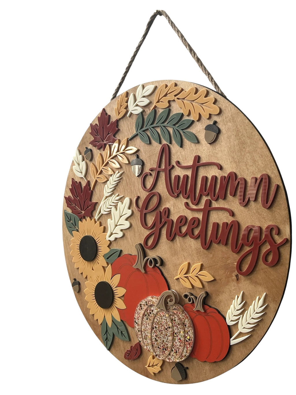 Autumn Greetings Door Hanger