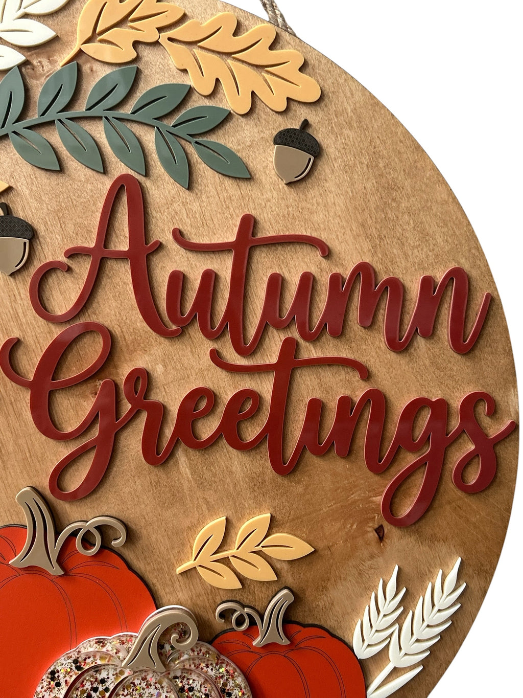 Autumn Greetings Door Hanger