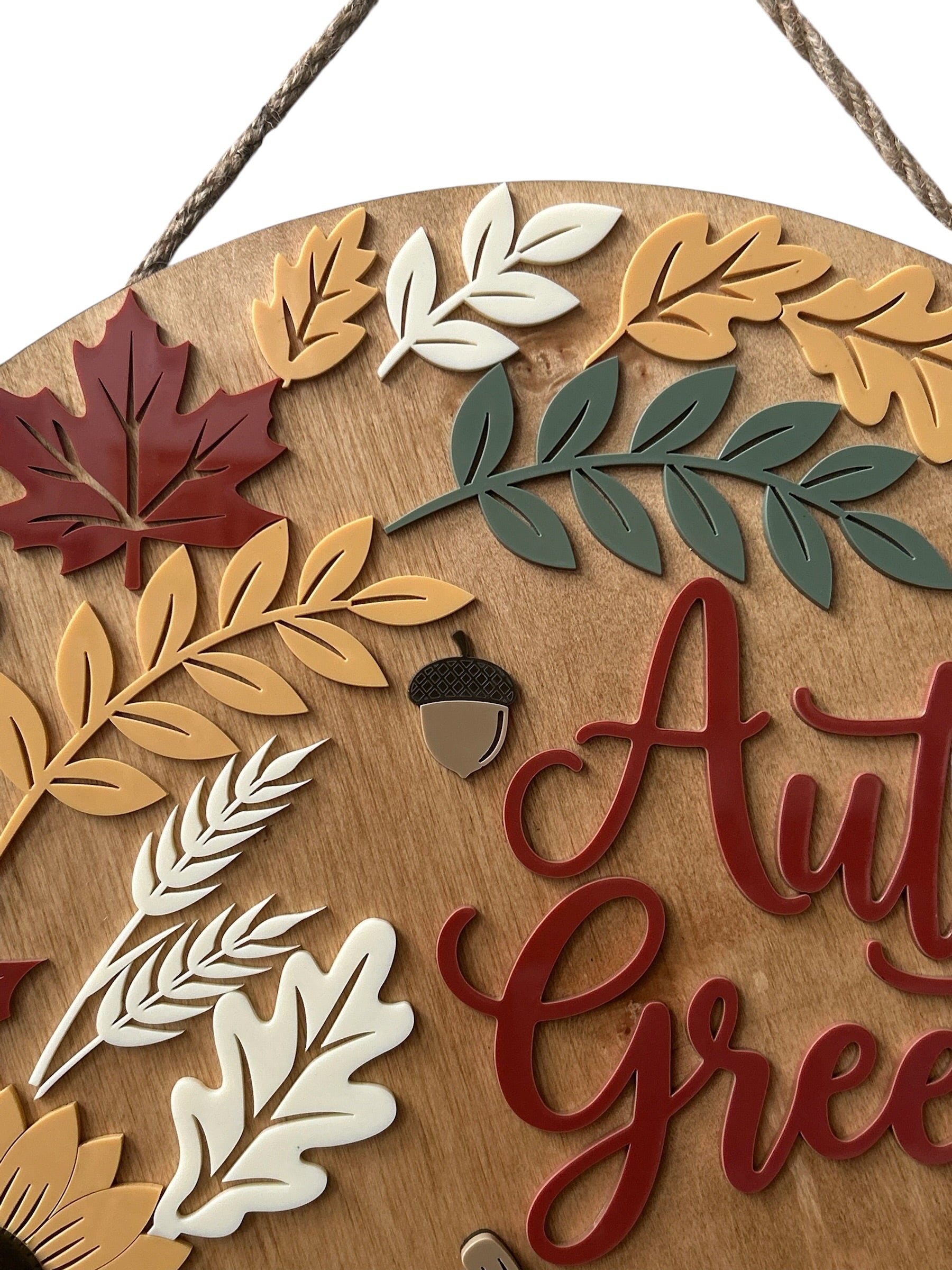 Autumn Greetings Door Hanger