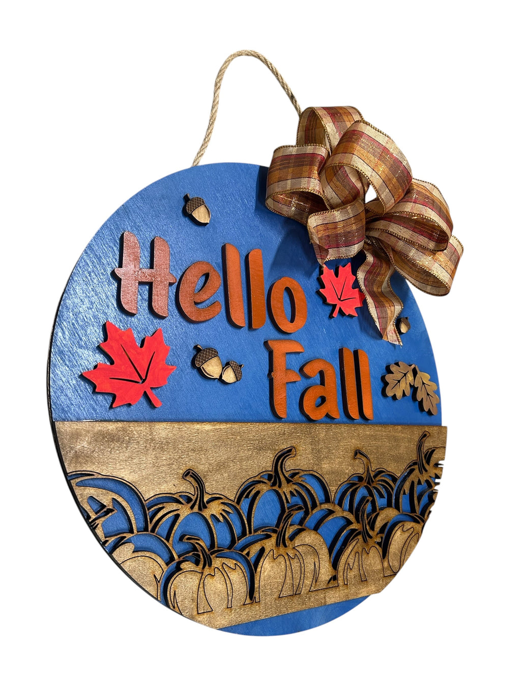 Hello Fall Door Hanger