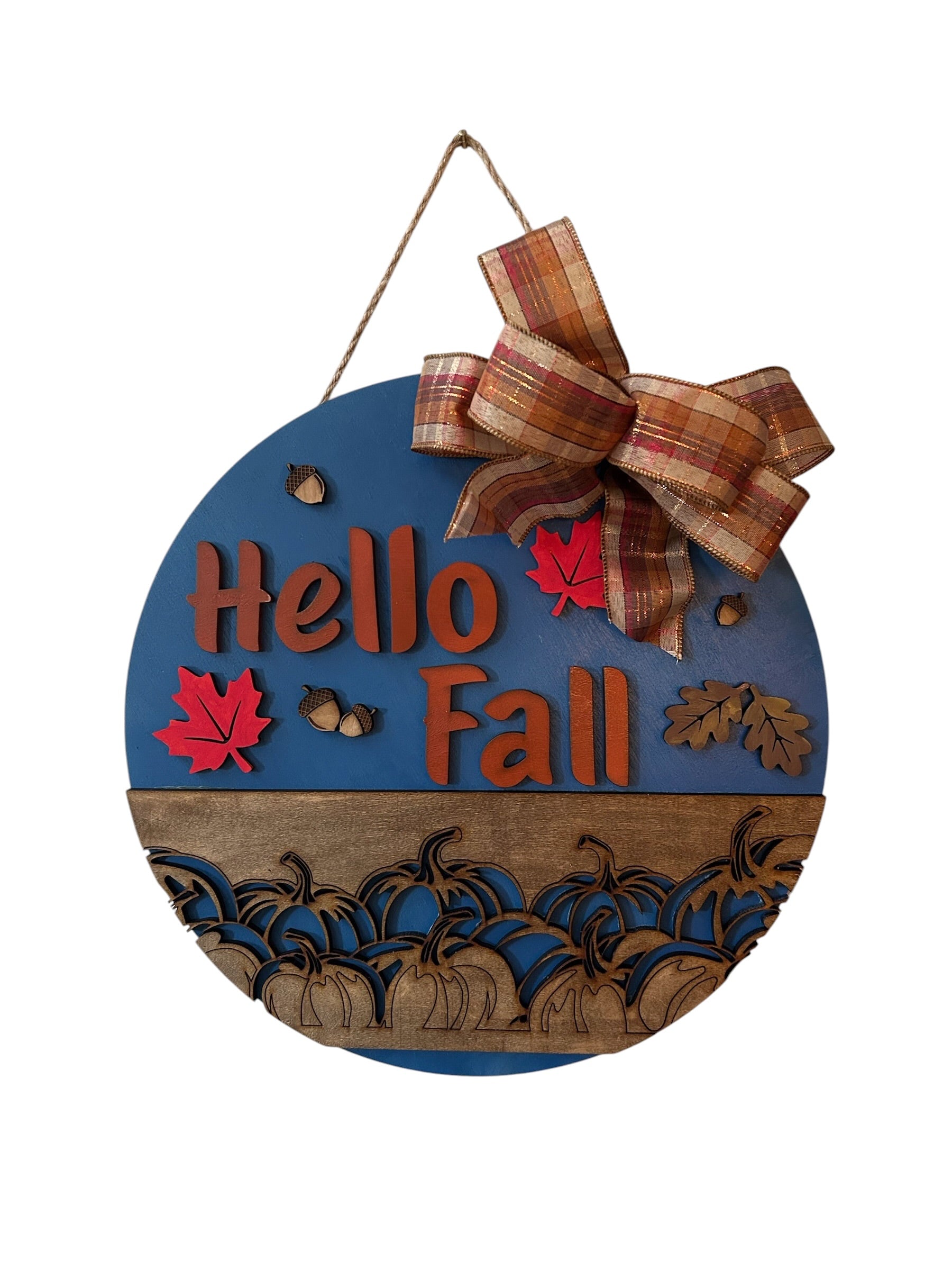 Hello Fall Door Hanger