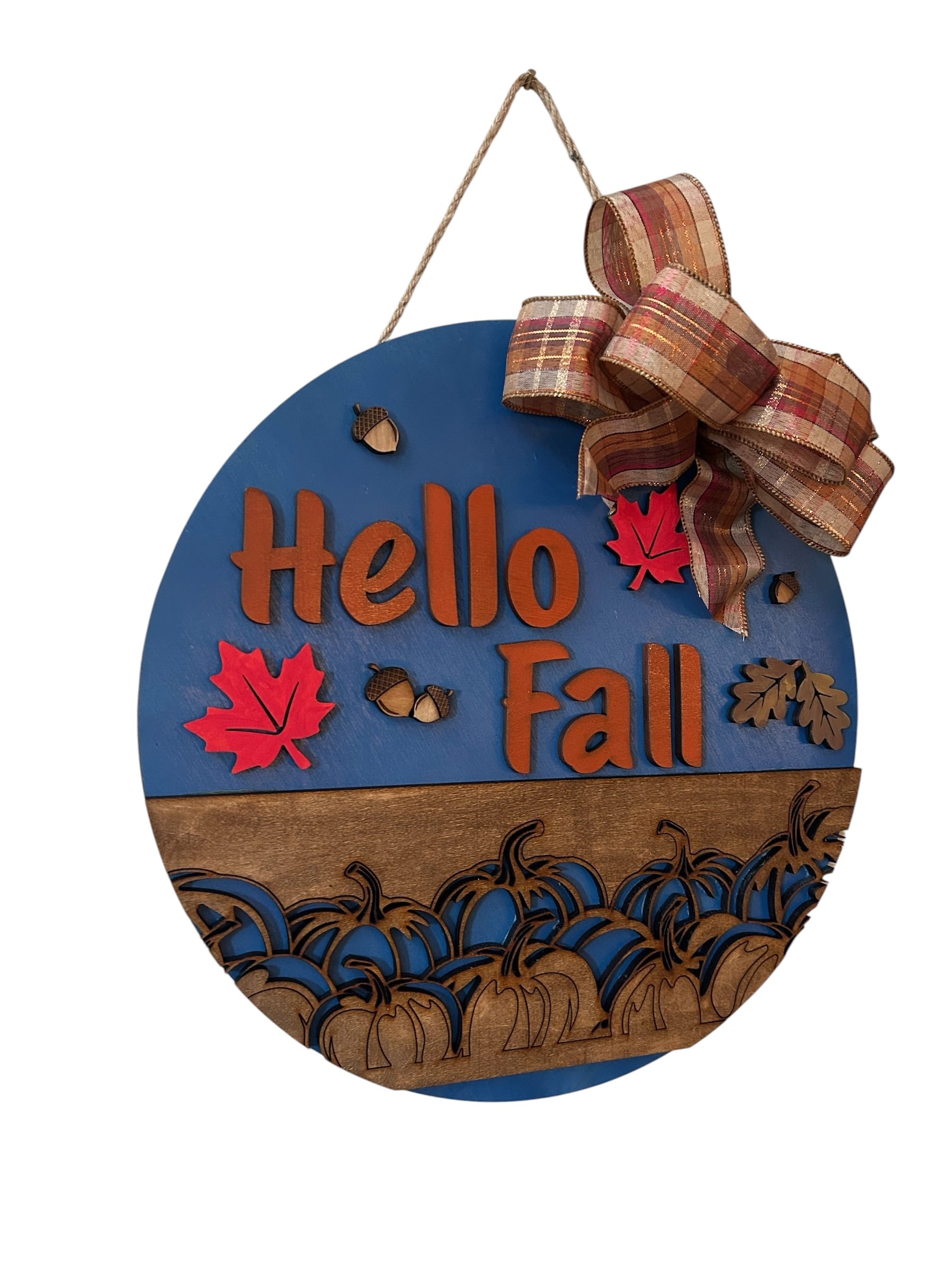 Hello Fall Door Hanger