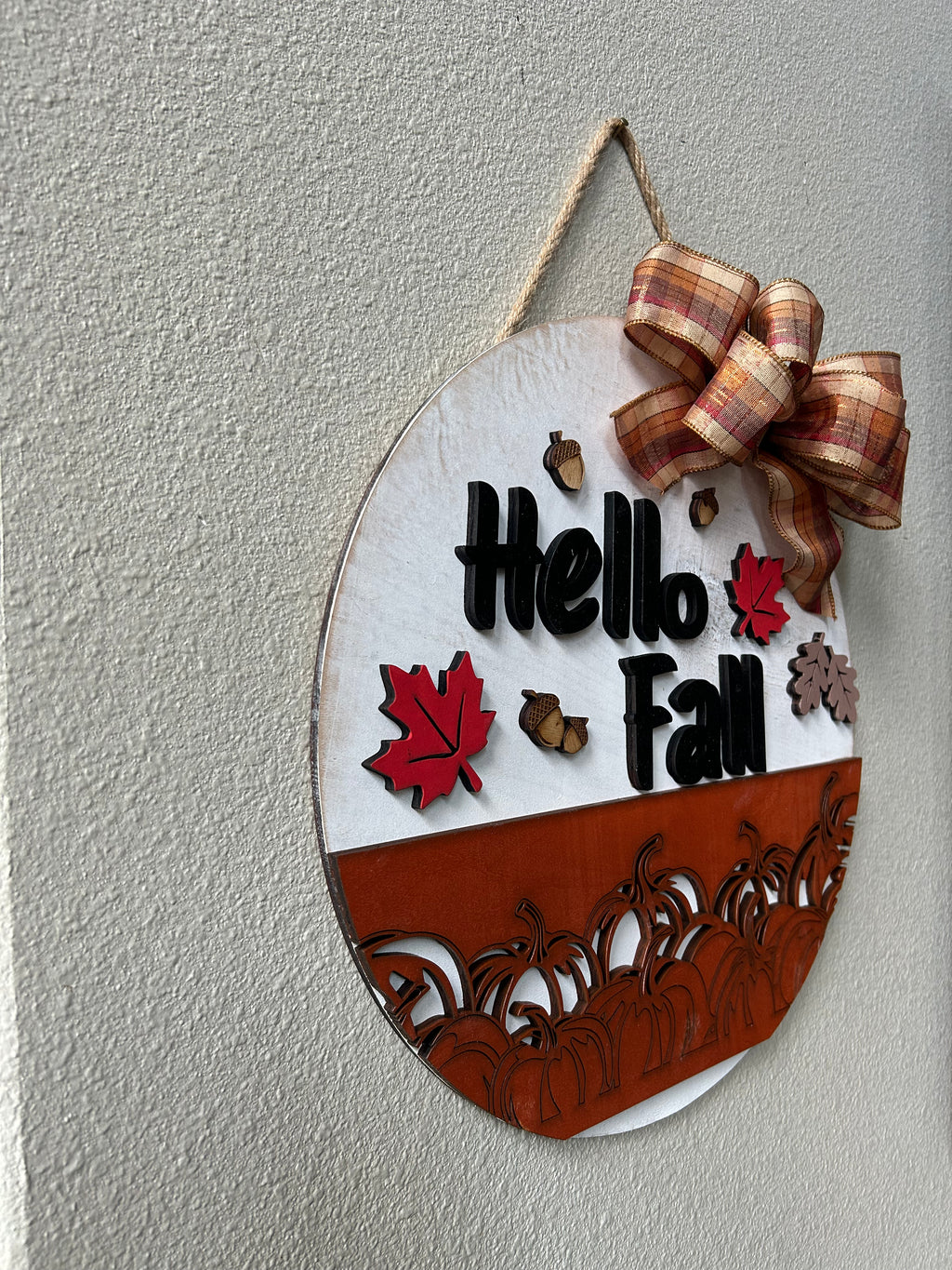 Hello Fall Door Hanger