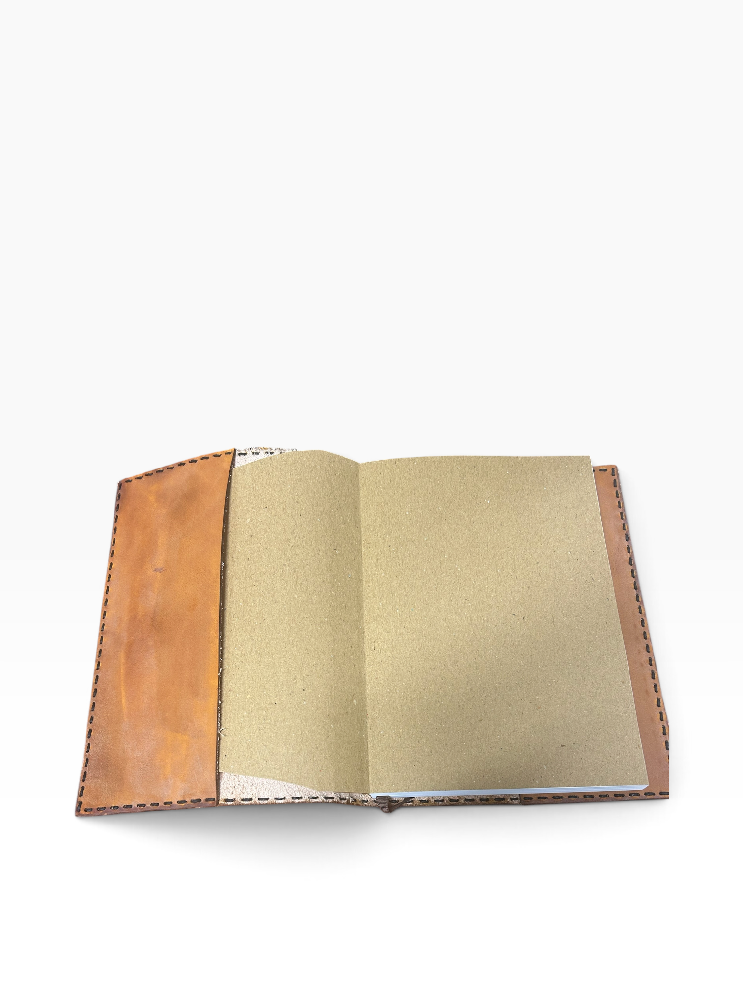 Patriotic Eagle Laser-Engraved Leather Journal