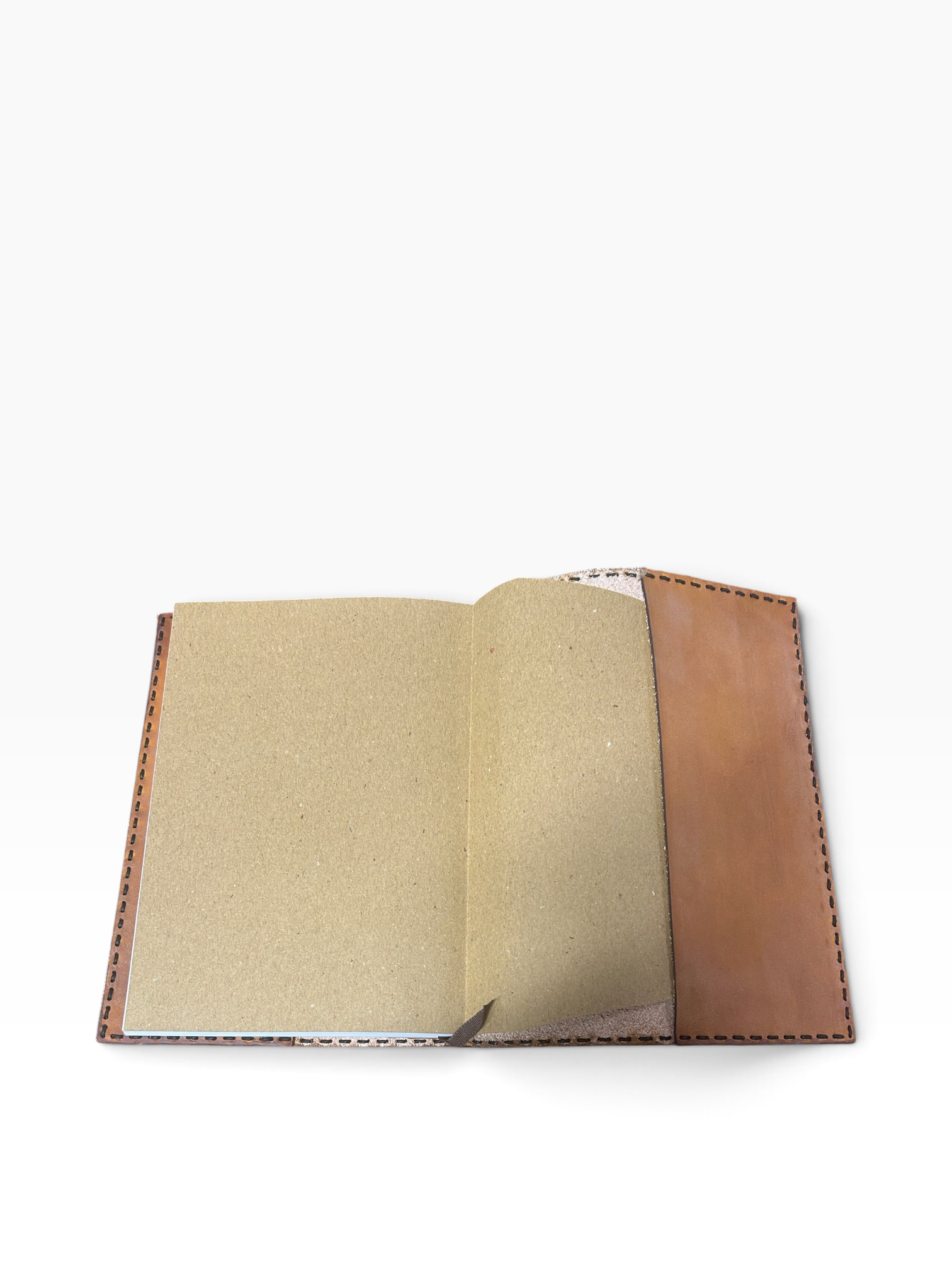 Patriotic Eagle Laser-Engraved Leather Journal