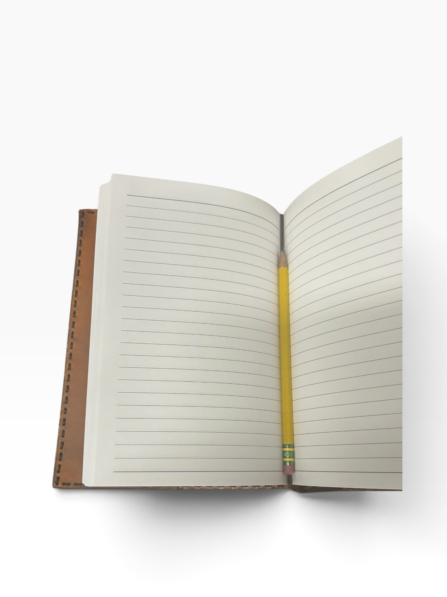 Living Waters Cross Laser-Engraved Leather Journal