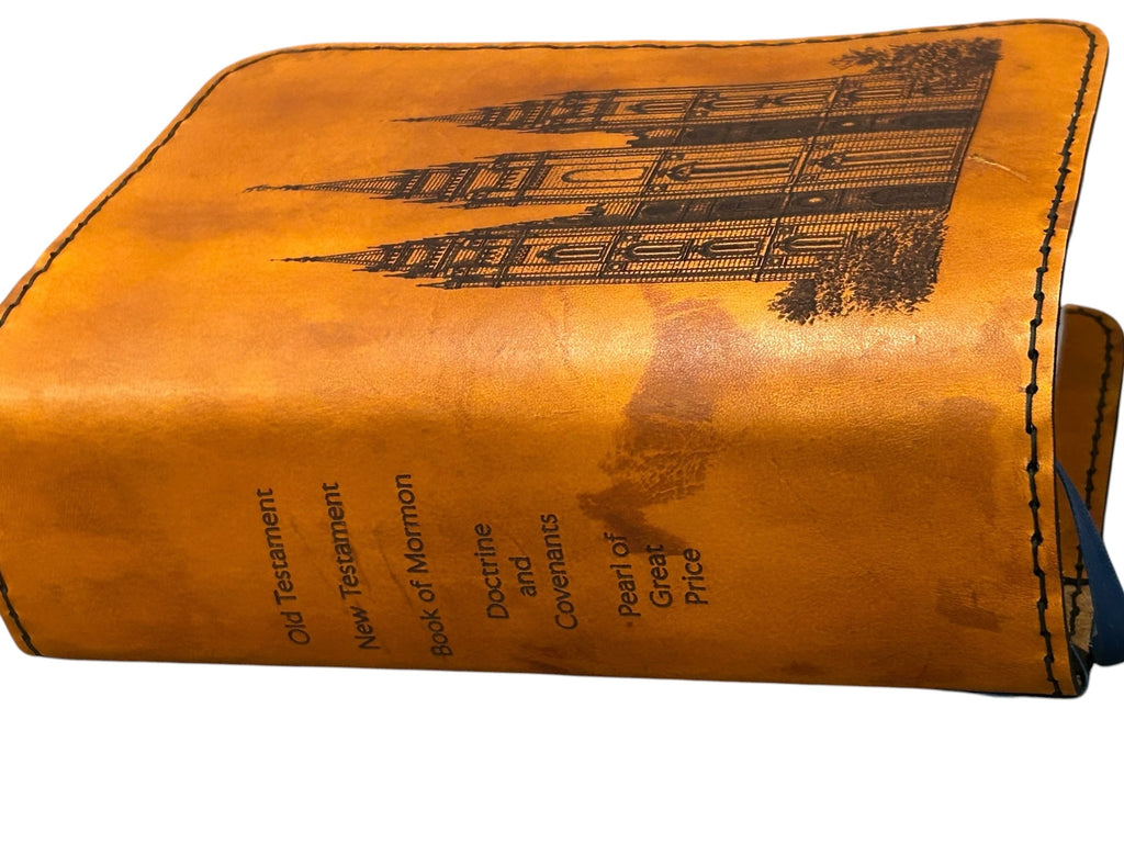 Leather Scripture Cover