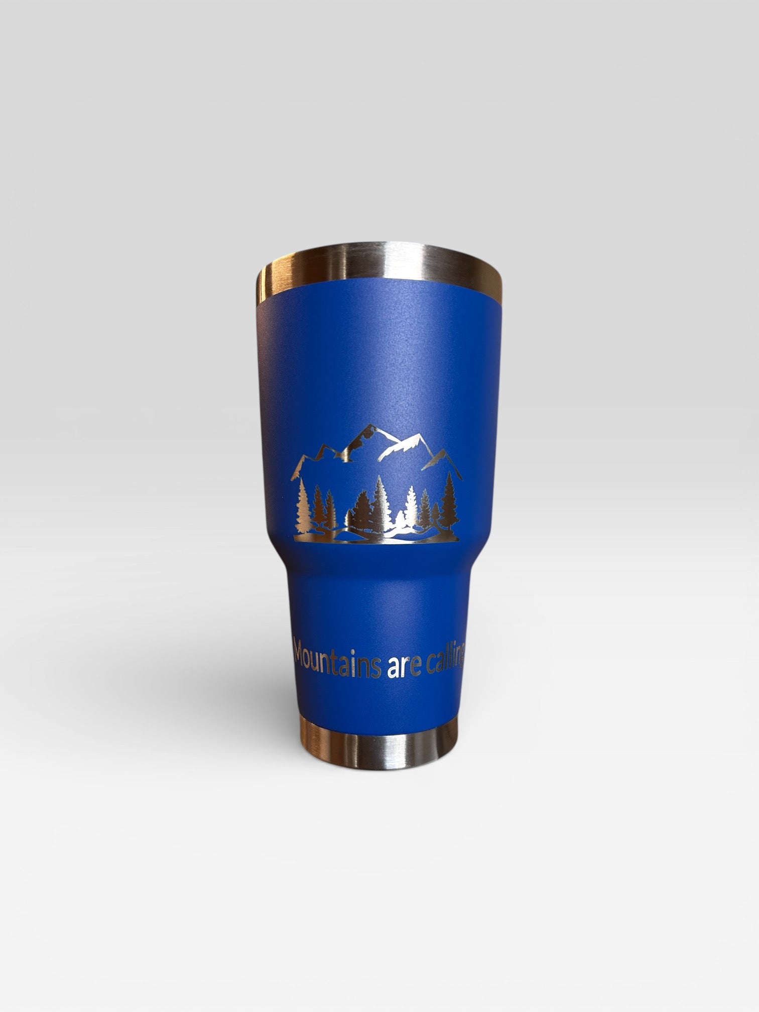 Custom Laser-Engraved Stainless Steel 30oz Tumbler