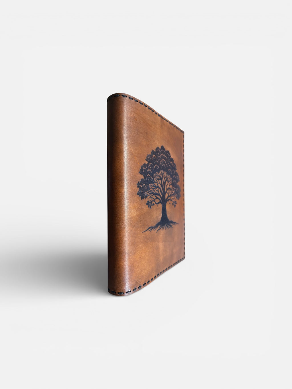 Custom Laser-Engraved Leather Journal