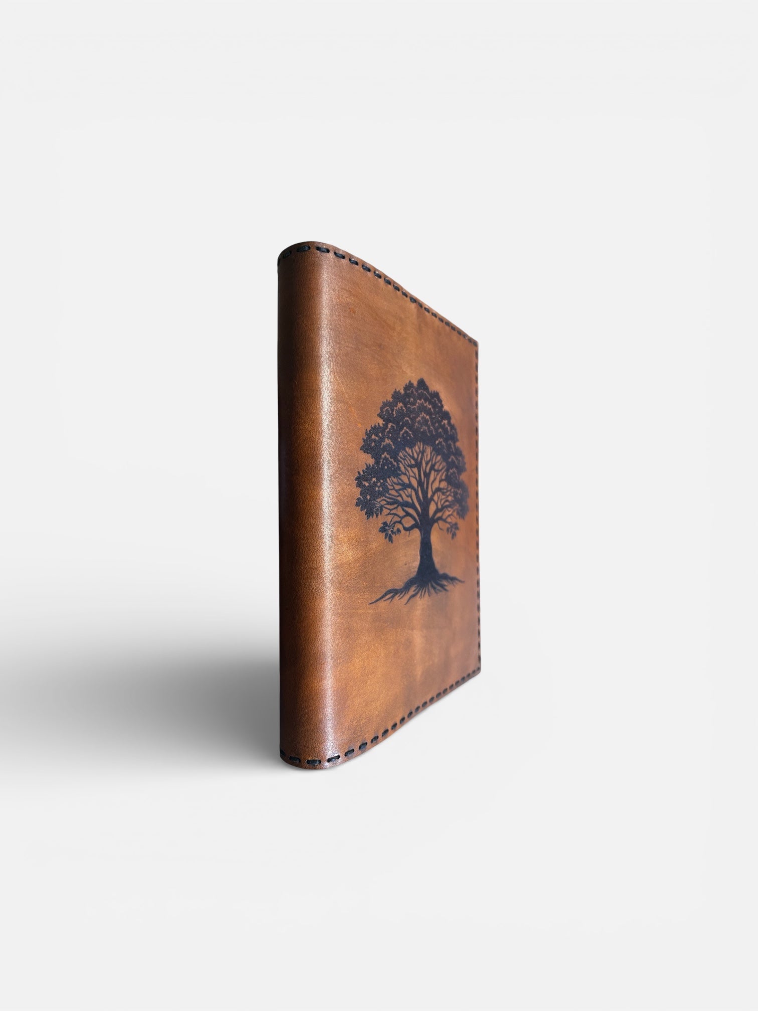 Custom Laser-Engraved Leather Journal