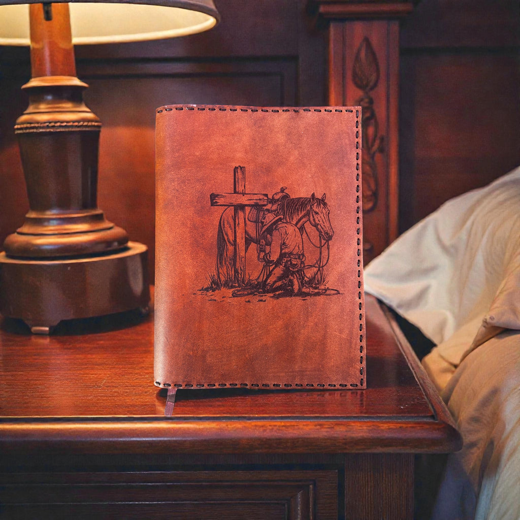 Custom Laser-Engraved Leather Journal