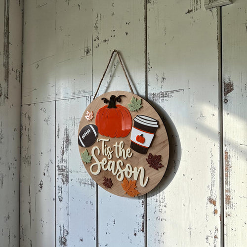 'Tis the Season Door Hanger