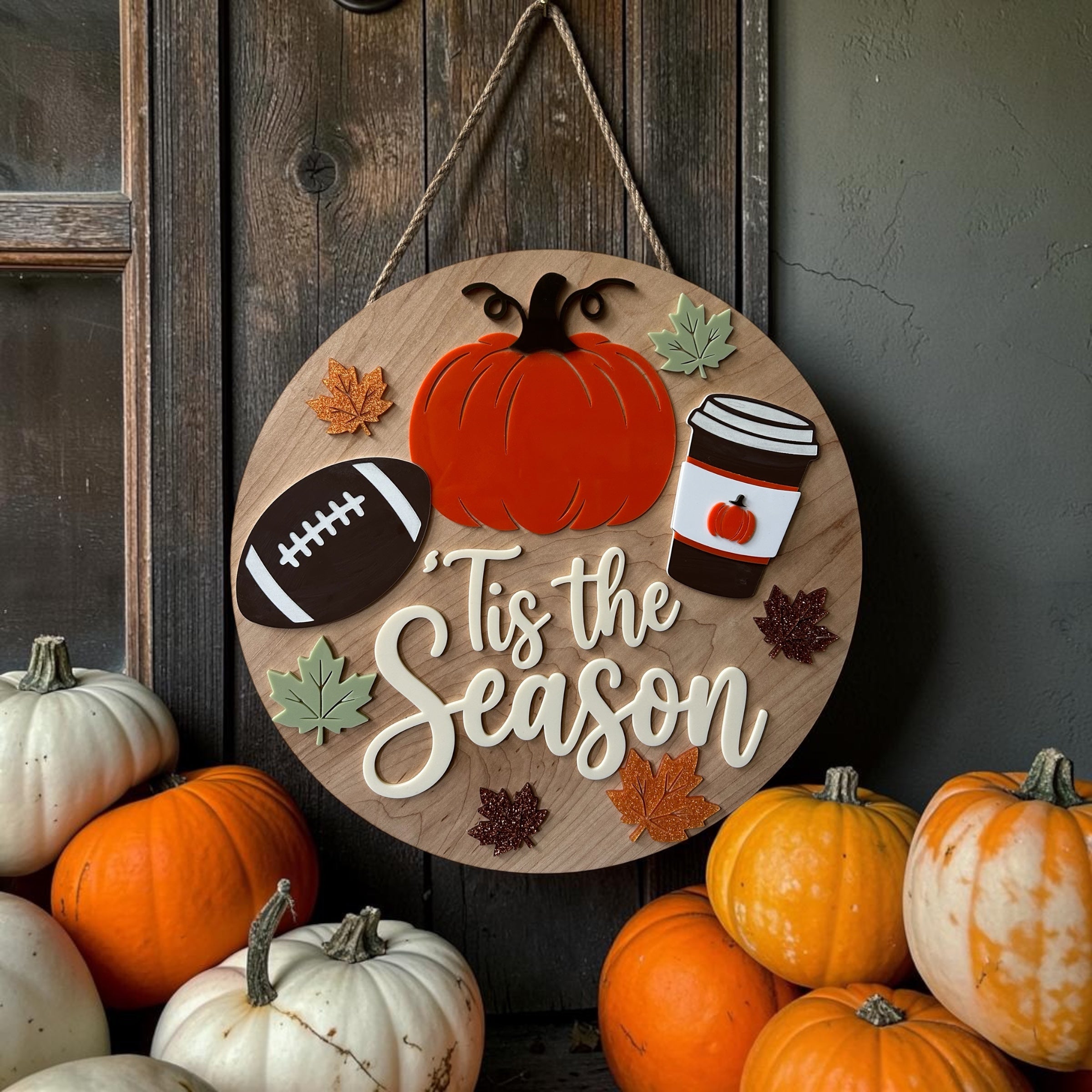 'Tis the Season Door Hanger