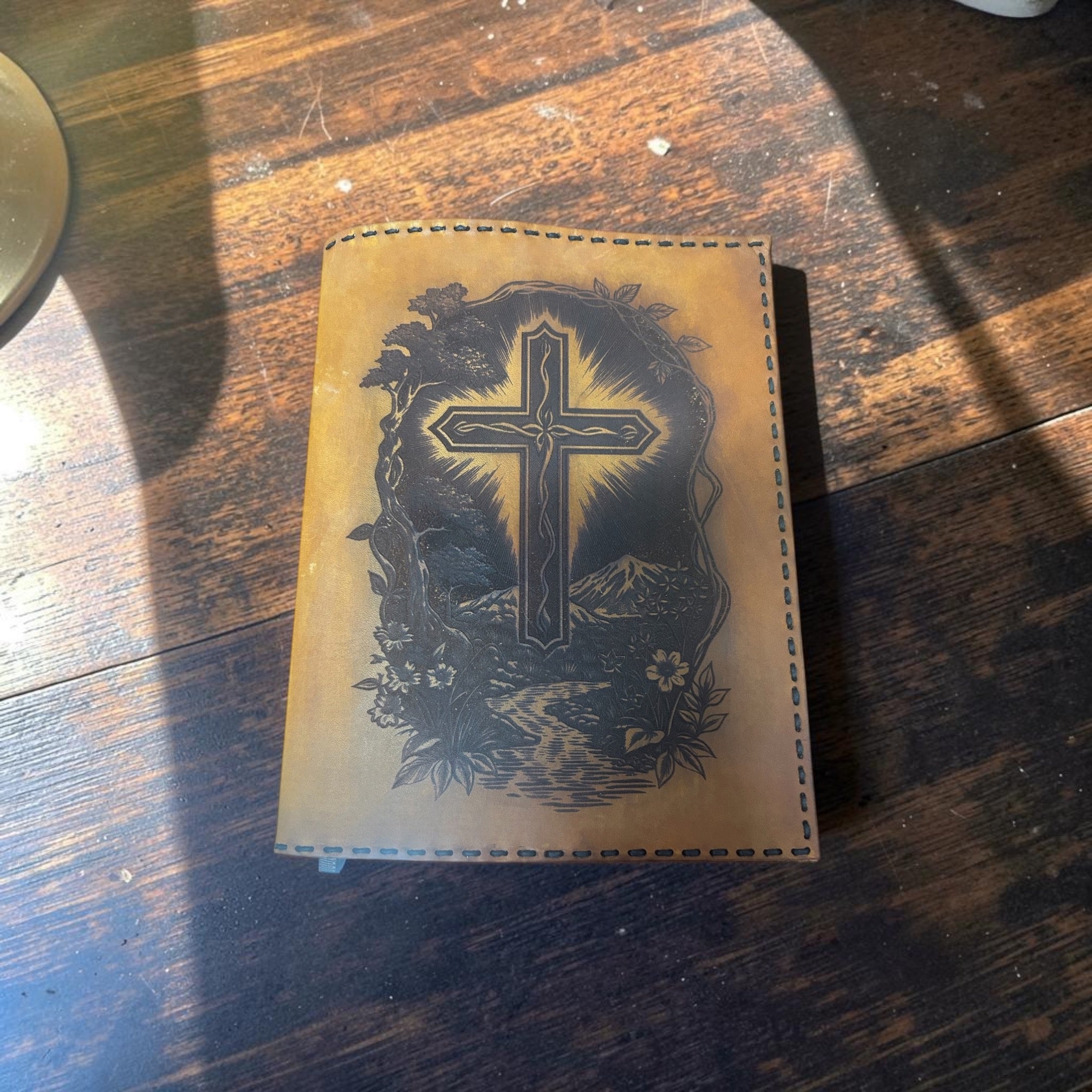 Custom Laser-Engraved Leather Journal
