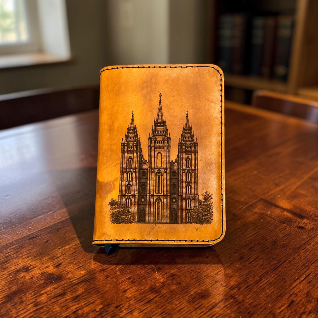 Leather Scripture Cover