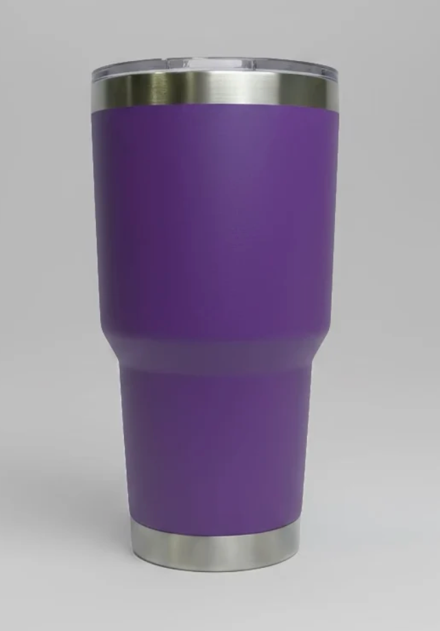 Custom Laser-Engraved Stainless Steel 30oz Tumbler