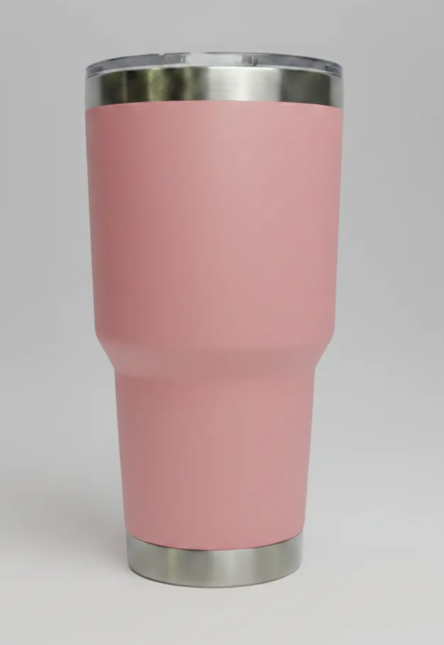 Custom Laser-Engraved Stainless Steel 30oz Tumbler
