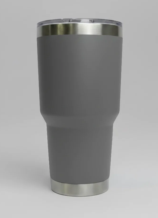 Custom Laser-Engraved Stainless Steel 30oz Tumbler