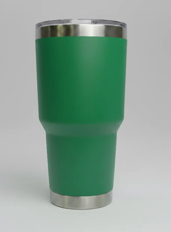 Custom Laser-Engraved Stainless Steel 30oz Tumbler