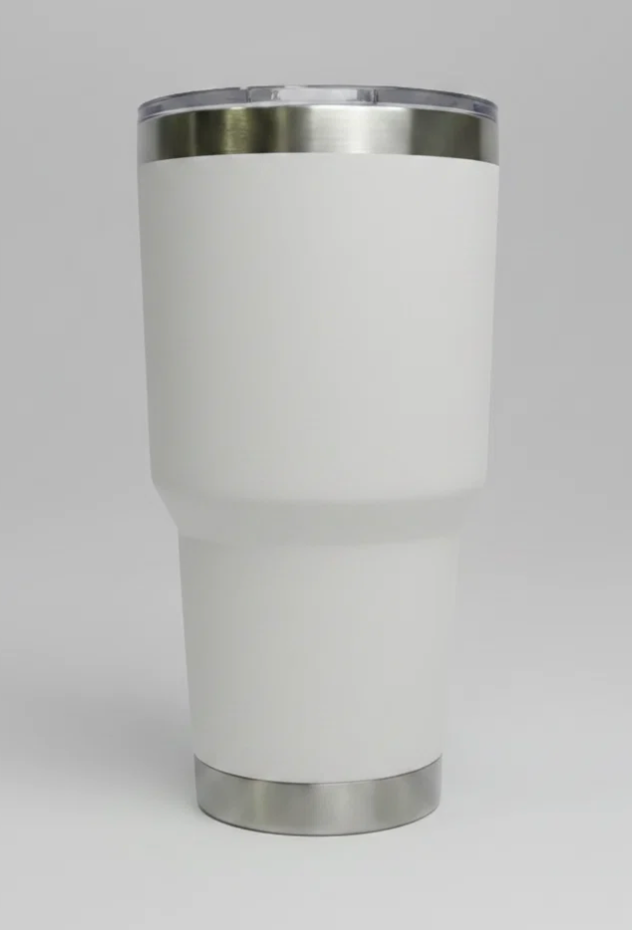 Custom Laser-Engraved Stainless Steel 30oz Tumbler